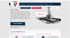 Desktop Screenshot of fermatmachinery.com